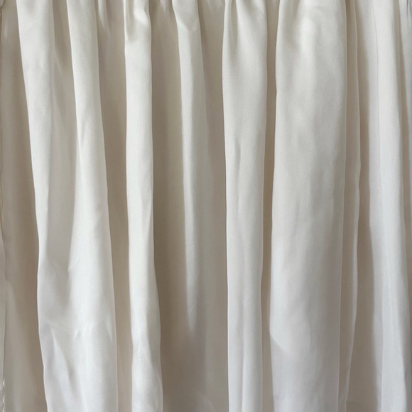 TALULA Aritzia Small White High Low Skirt Fairy Whimsy Ballet Coquette - Picture 4 of 10